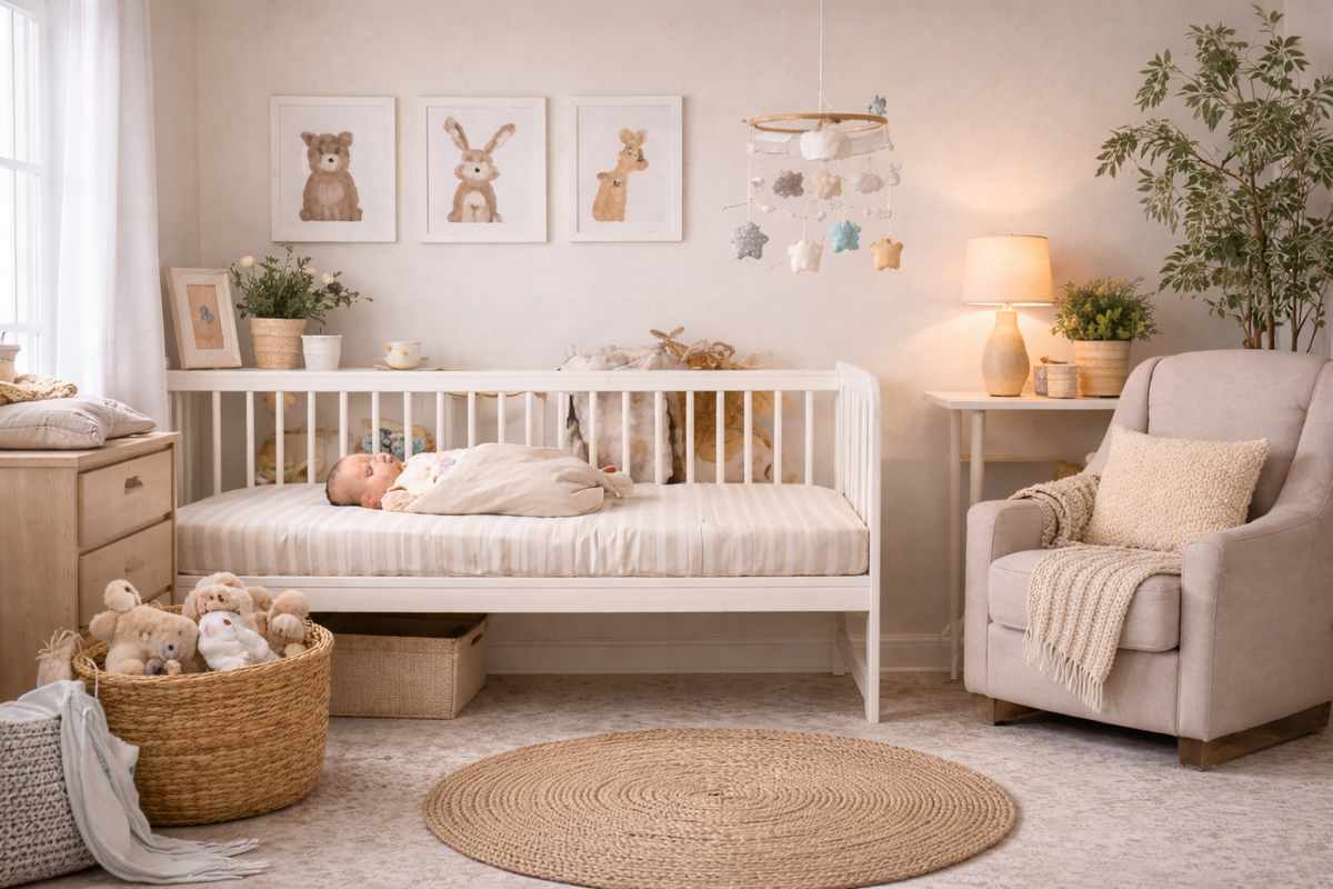Cómo crear el santuario de descanso perfecto para tu bebé
