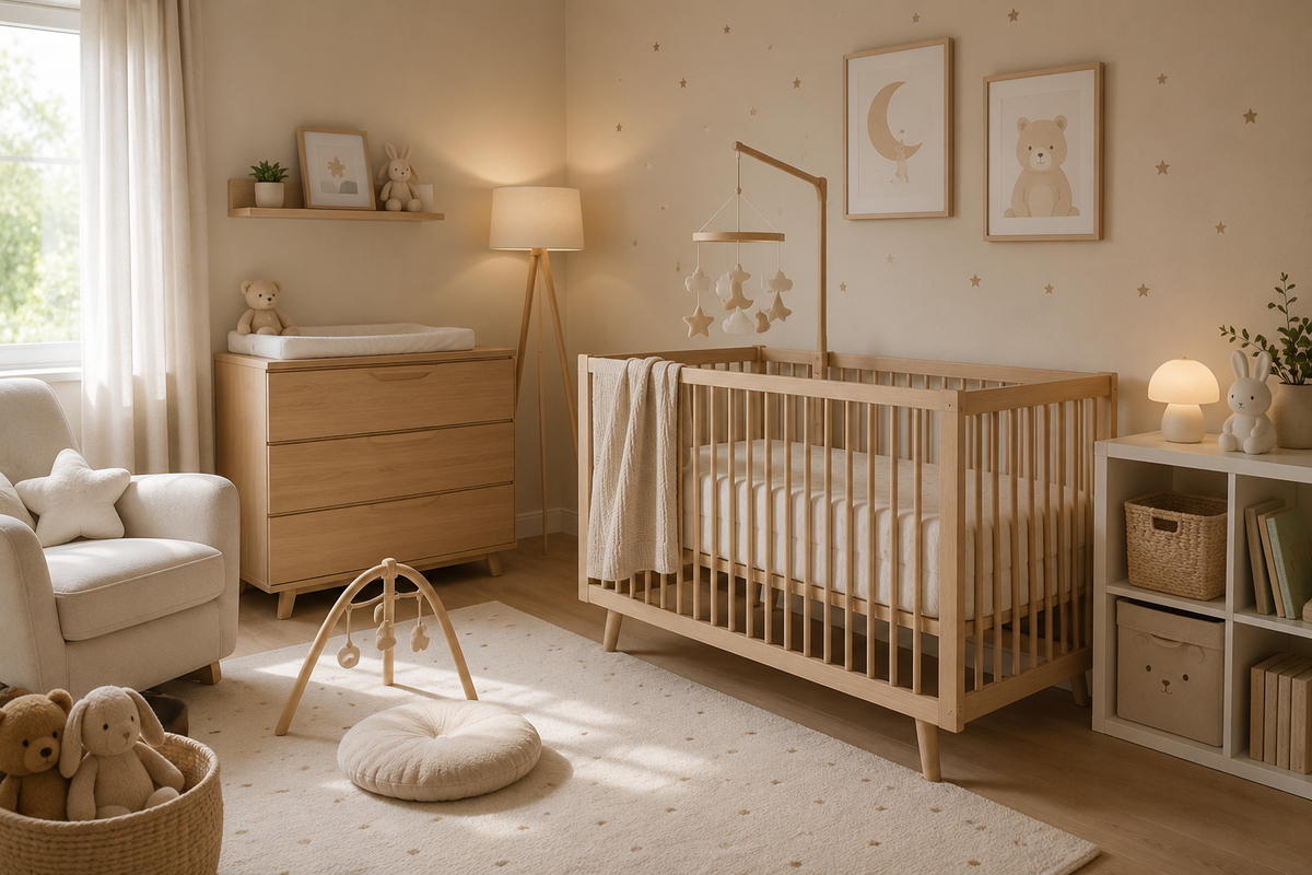 Descubre todo lo que necesitas para preparar una habitación segura, cómoda y funcional para tu bebé antes de su nacimiento.